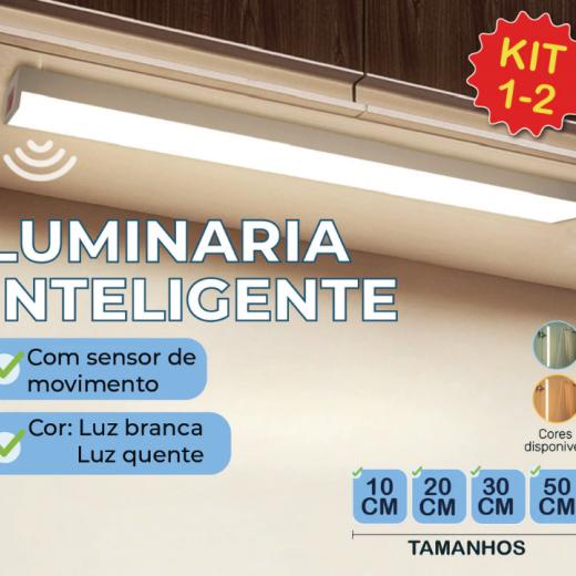 Lâmpada noturna LED com sensor de movimento sem fio 