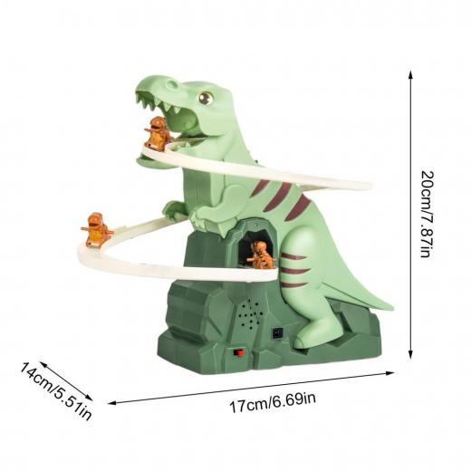 Montanha russa de dinossauros 